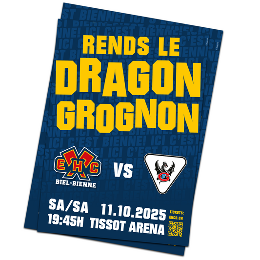 Affiche de match 11.10.2025 - HC Fribourg-Gottéron
