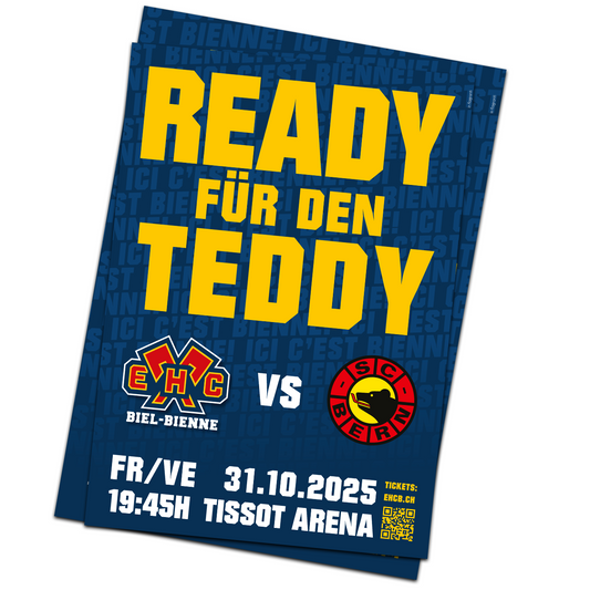 Affiche de match 31.10.2025 - CP Berne