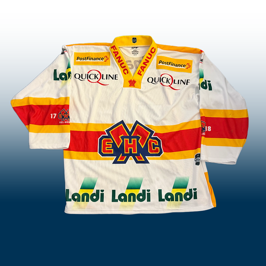 Originales Topscorer Trikot von Marc-Antoine Pouliot Saison 17/18 unterschrieben