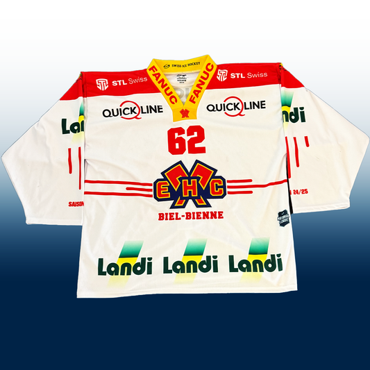 Gameworn Trikot #62 Rodwin Dinicio